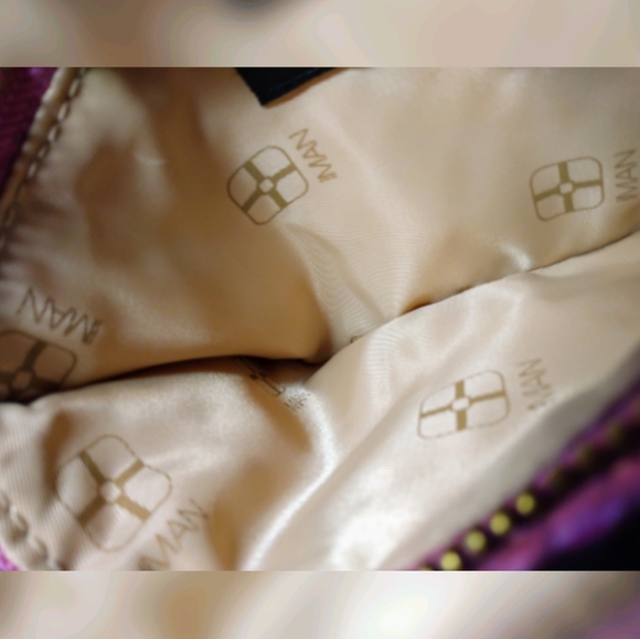 Minimal Statement Wristlet with Metal Handle - Picture 11 of 16